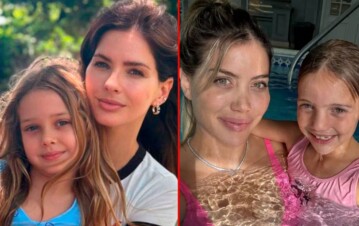 ¿Era de la hija de Wanda Nara? La China Suárez contó la verdad sobre la malla que usó Magnolia en su cumpleaños