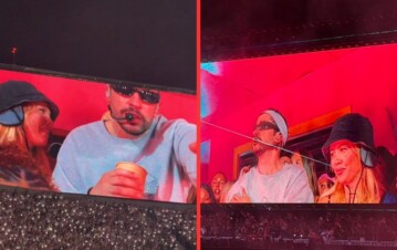 ¡Sorpresa total! Wanda Nara irrumpió en la “Casita” de Bad Bunny y revolucionó River