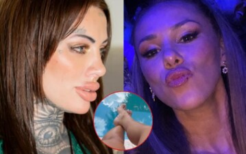 ¡Con el pie a fondo! La amante del Polaco fulminó a Barby Silenzi en las redes: la respuesta sin filtros de la bailarina
