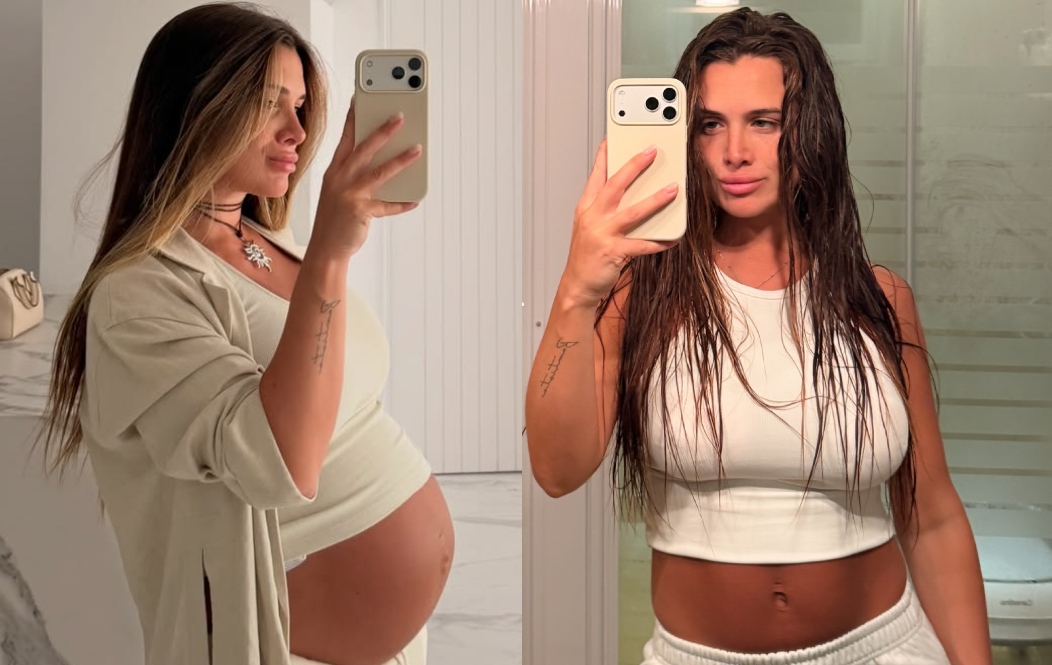 Las sorprendentes fotos de Cami Homs a una semana de dar a luz a Aitana: “Cómo estoy”