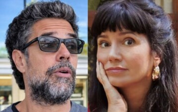 ¡Vandalizado! El triste final del pasacalle que Luciano Castro le puso a Griselda Siciliani