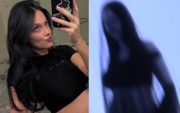 ¡Miedo! Oriana Sabatini sorprendió en pleno embarazo con una estremecedora sesión de fotos