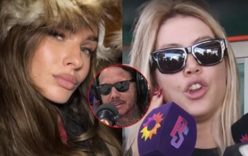 Sebastián Ortega habló sobre la China Suárez y sus escándalos con Wanda Nara durante el rodaje de En el barro