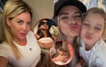Wanda Nara mostró qué hicieron sus hijas en vez de ir al cumpleaños de Magnolia, la hija de la China Suárez: las fotos