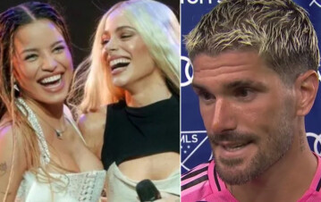 Apareció Rodrigo de Paul y defendió como nunca a Tini Stoessel en el escándalo con Emilia Mernes