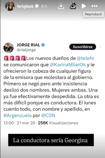FERNANDA IGLESIAS SE PUSO A INVESTIGAR A PARTIR DE ALGO QUE ESCRIBIÓ RIAL, PRIMERO COMO ENIGMATICO.