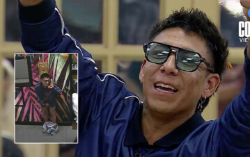 El escandaloso video de Brian Sarmiento en el vivo de Gran Hermano: desnudo y corriendo