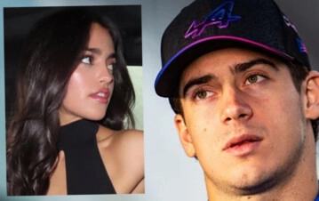 Franco Colapinto está de novio con una estrella de Broadway