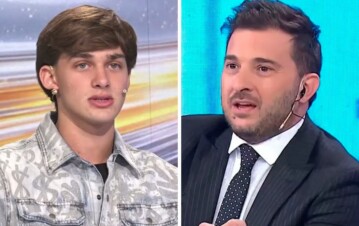 Escándalo en vivo: el hijo de Yanina Zilly enfrentó a Diego Brancatelli y le dijo de todo