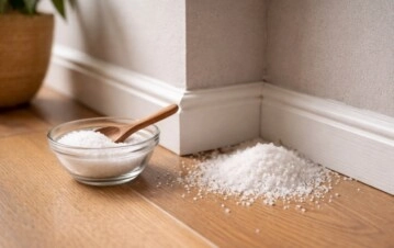 El truco de la sal en las esquinas: para qué sirve y cómo aplicarlo en casa.