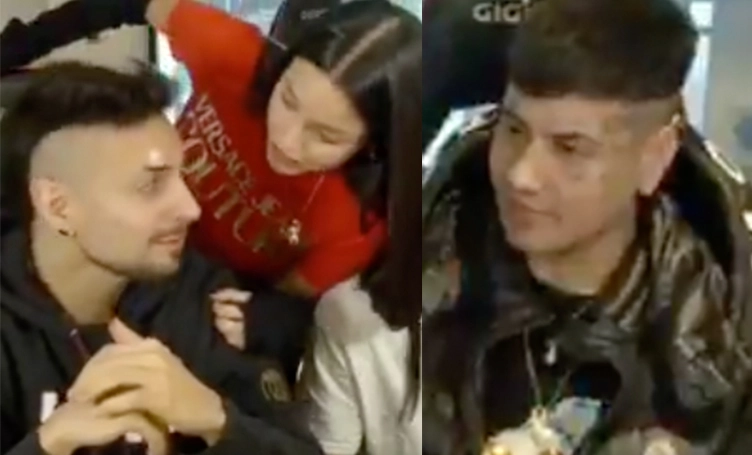 El video de Emilia Coqueteando con otro hombre adelante del novio