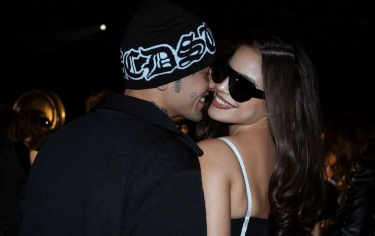 Emilia Mernes y Duki. (Foto Instagram)