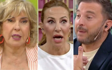 Escándalo en el programa de Georgina Barbarossa con Analía Franchín y sus compañeros: "Sos un sorete"
