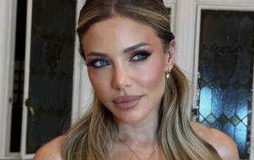 Evangelina Anderson subió un video en pijama junto a otro hombre: quién es