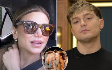 Las escandalosas fotos de Evangelina Anderson a los besos con Ian Lucas que confirman que ella mintió