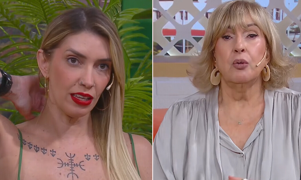 Georgina Barbarossa se hartó de Carmiña de Gran Hermano y la apuró en vivo: "No te entra una bala, sos una..."