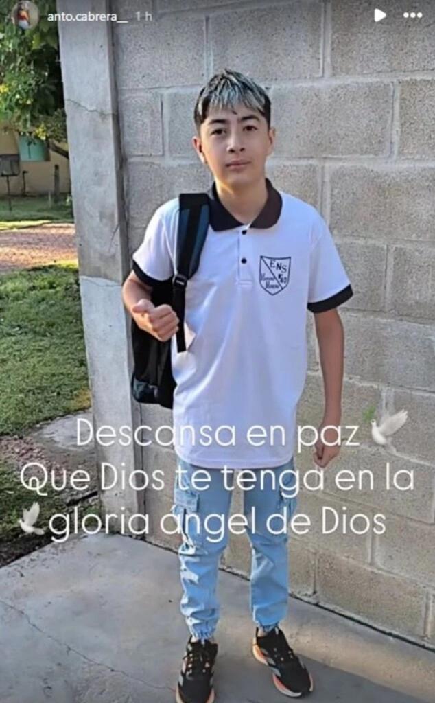 La desgarradora despedida de Ian Cabrera, (Instagram)