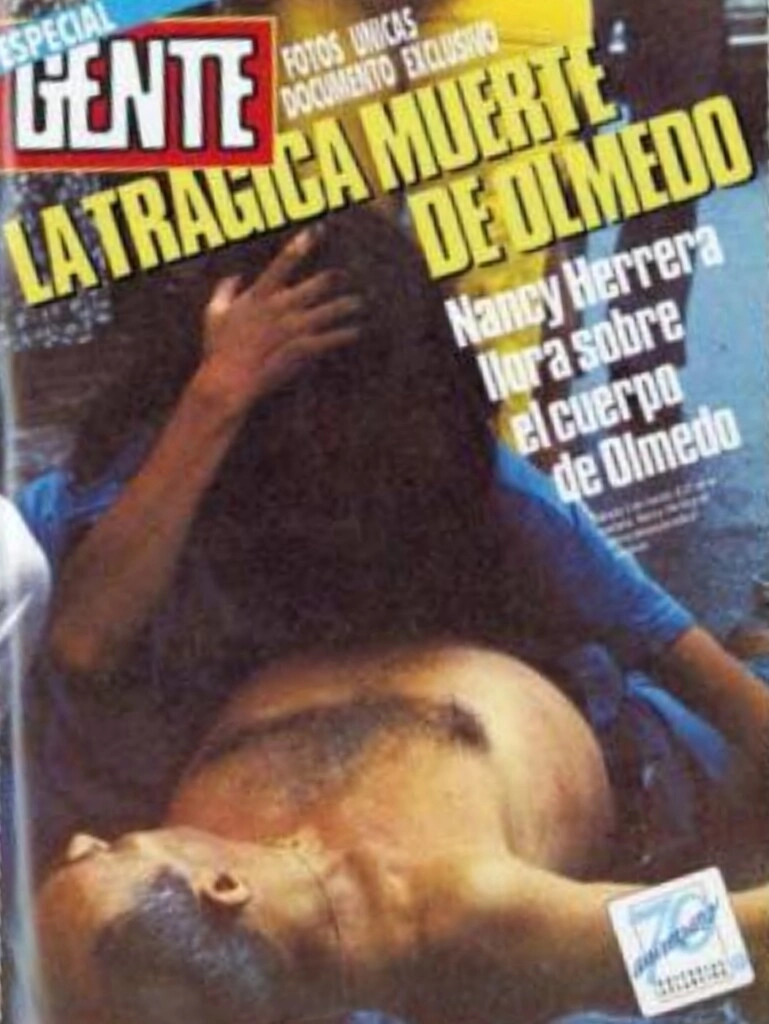 La muerte de Alberto Olmedo, en la tapa de Gente.