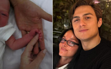 Lo que no se vio del nacimiento de la bebé de Oriana Sabatini y Paulo Dybala: la foto más fuerte antes del parto