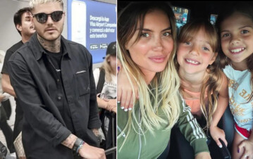 Mauro Icardi ya está en el país para ver a sus hijas tras 4 meses  y le hizo un tajante pedido a Wanda Nara: “Quiero que…”