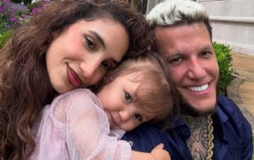Melody Luz mostró el increíble parecido de su hija Venezia con Claudio Paul Caniggia