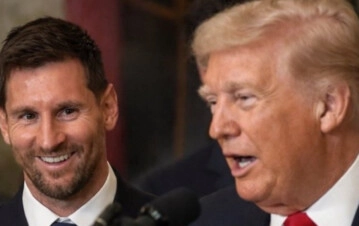 La foto de Messi con Trump provocó una pelea a insultos entre periodistas