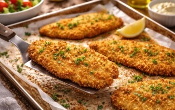 Milanesas al horno: la receta sencilla para que queden crujientes y livianas.