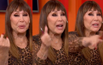 ¡Urgente! Moria Casán tuvo un incidente con una actriz que se le metió en el camarín: "Pesada, desubicada, hincha pelotas, mala"