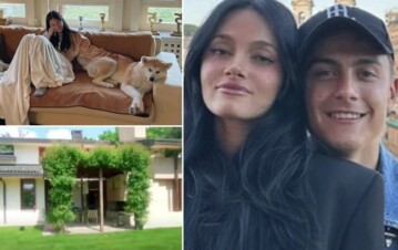 Así es el refugio italiano de Oriana Sabatini y Paulo Dybala: arcos coloniales y un jardín que deslumbra