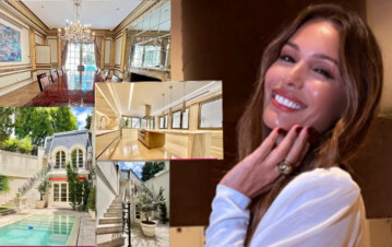 Pampita se mudó a un castillo francés de detalles alucinantes: "1000 metros, 14 ambientes, vale 11 millones de dólares"