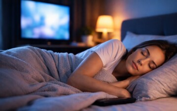 Qué significa dormir con la televisión encendida, según la psicología: la señal que muchos ignoran