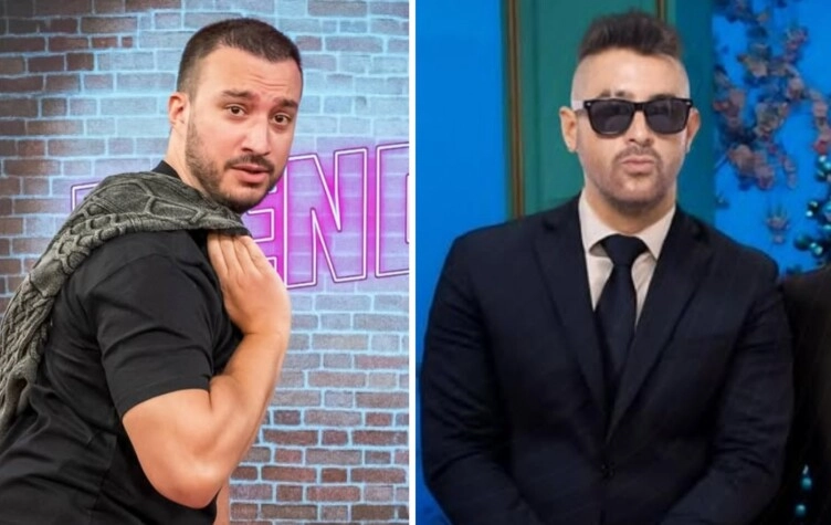 Rebord y Guille Aquino. (Fotos Instagram)