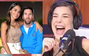 Andrea Rincón dio a entender que estuvo con Messi y fue muy picante con Antonella Roccuzzo