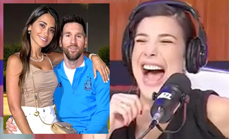 Andrea Rincón dio a entender que estuvo con Messi y fue muy picante con Antonella Roccuzzo