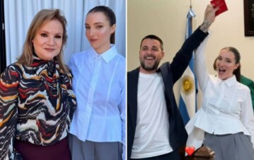 ¡Que vivan los novios! Así fue el íntimo casamiento de Rocío Hazán, la hija de Lucía Galán