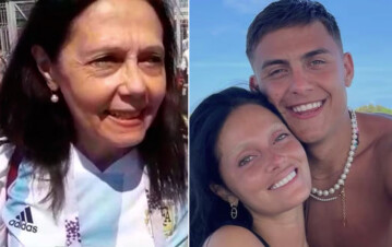 Se supo cómo se llevan Oriana Sabatini y su suegra, la mamá de Paulo Dybala: "Tiene una relación..."