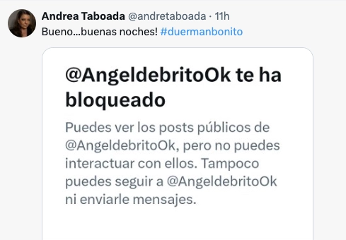 FINALMENTE, DE BRITO BLOQUEO A TABOADA.