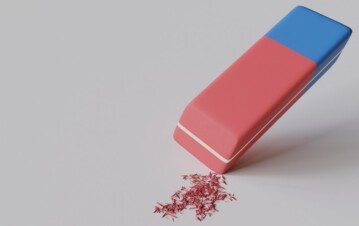 Para qué sirve la parte azul de la goma de borrar: ¡no es lo que vos creías!