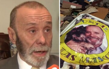 Vaciaron la casa de Raúl Portal y tiraron sus pertenencias a la basura: las imágenes del horror