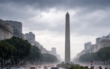 Vuelve la lluvia a Buenos Aires: para qué día se esperan tormentas y cómo estará el clima este fin de semana