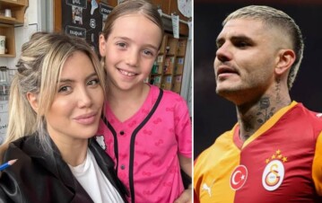 El ataque de llanto de la hija menor de Wanda Nara que terminó en una pelea con Mauro Icardi