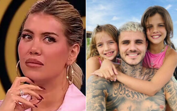 Wanda Nara furiosa, quedó envuelta en un nuevo escándalo con sus hijas: "Le prohibió que recibiera a las nenas"