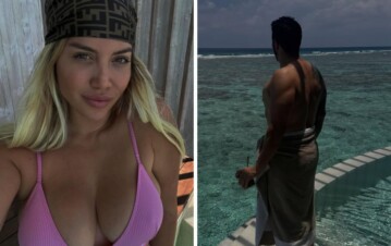 Las fotos hot de Wanda Nara para festejar su divorcio de Mauro Icardi