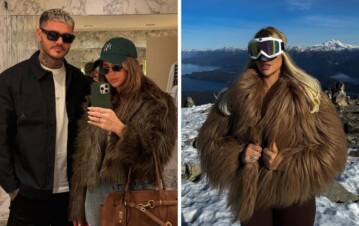 Las pruebas de que la China Suárez copia los looks de Wanda Nara: desde la bikini hasta el tapado de piel