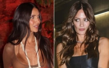 Zaira Nara y Paula Chaves. (Fotos Instagram)