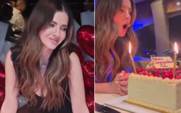 Así la China Suárez arrancó su festejo de cumpleaños de 34 en Turquía: en un yate de lujo, con sus más íntimos