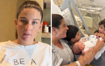 Juana Repetto se mostró sin filtros tras ser mamá por tercera vez: "Este es mi cuerpo a dos semanas de parir”