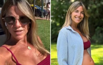 ¡Se hartó! María Belén Ludueña respondió sin filtro a las terribles críticas a su cuerpo en pleno embarazo