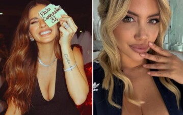 ¡Terrible! Las fotos que prueban que la China Suárez usó un vestido de Wanda Nara para su cumpleaños
