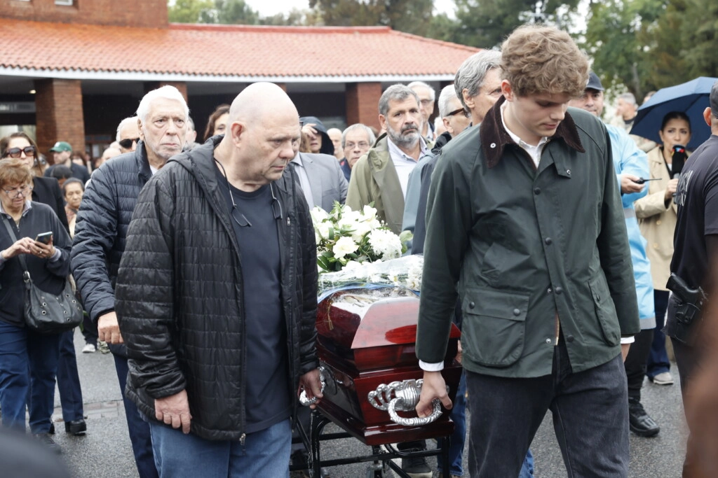 Entierro de Luis Brandoni. (RS Fotos)